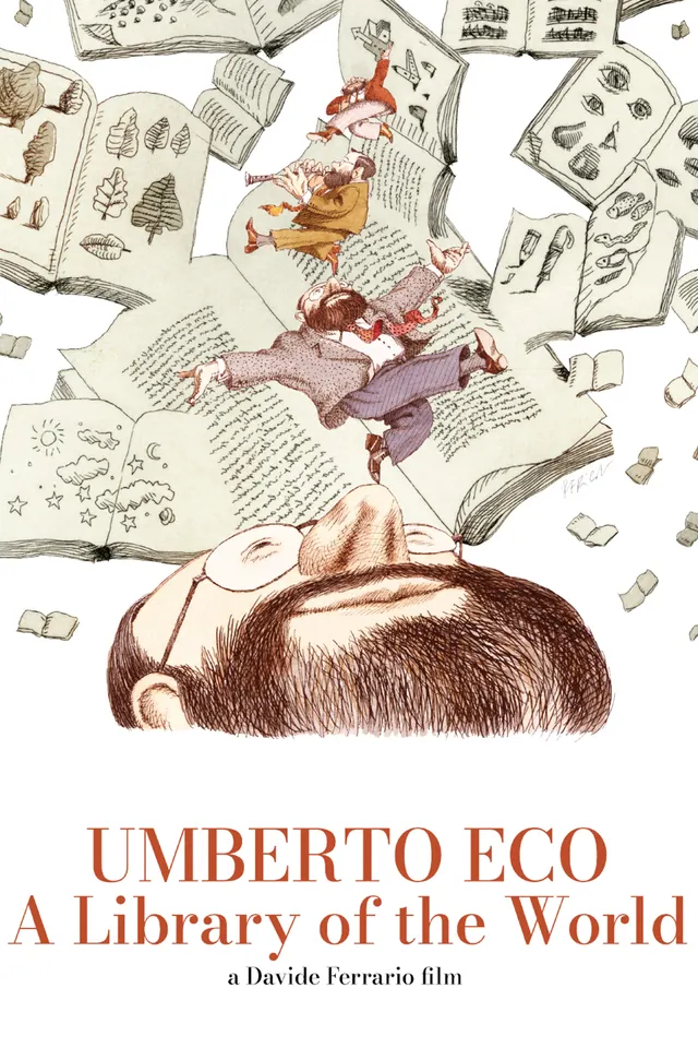 Umberto Eco - A Library of the World poster